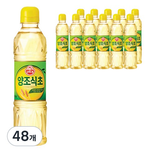 오뚜기 양조식초, 500ml, 48개
