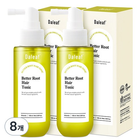 달리프 클로렐라 베러 루트 헤어토닉, 100ml, 8개