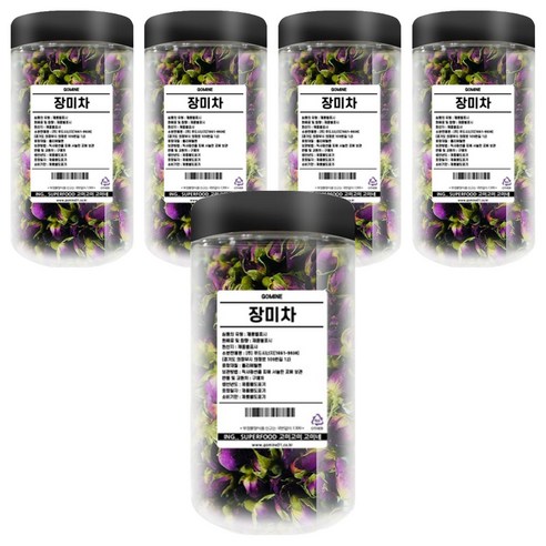고미네 장미차 통, 50g, 1개입, 5개