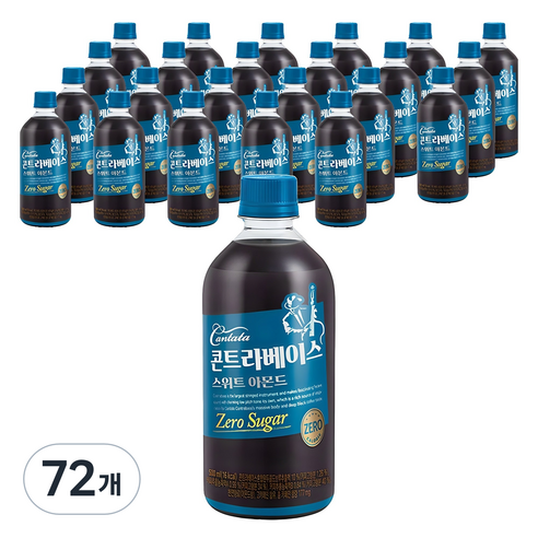 칸타타콘트라베이스 스위트 아몬드, 500ml, 72개
