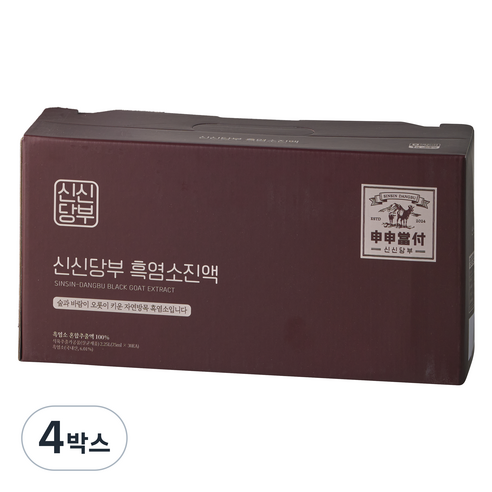 신신당부 흑염소 진액 30p, 75ml, 120개