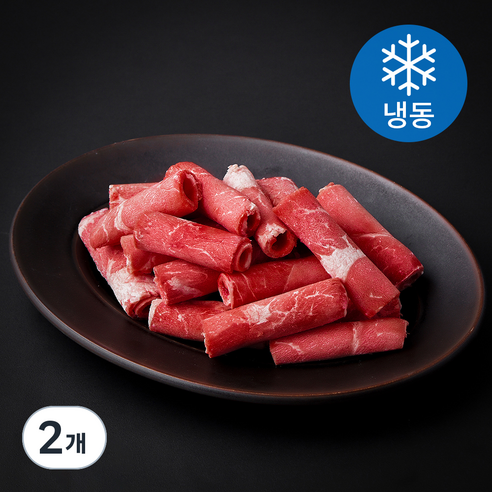 굿미트찹 호주산 소고기 샤브샤브용 (냉동), 2개, 500g