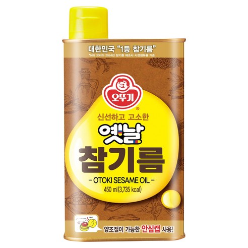 오뚜기옛날 참기름, 450ml, 1개