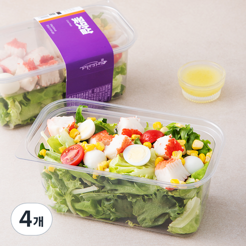 샐러드마녀 꽃맛살 샐러드, 250g, 4개