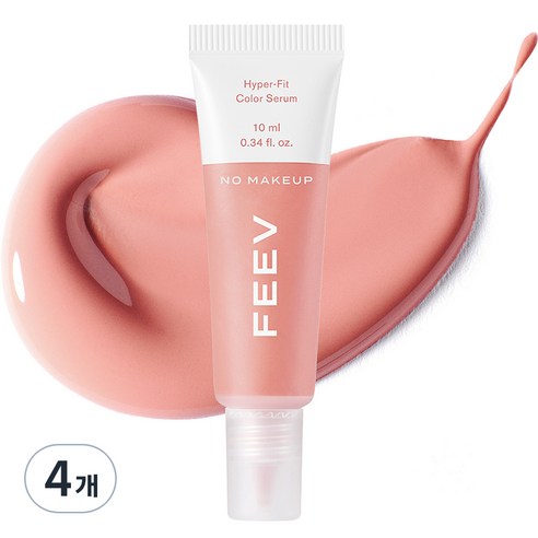 피브 컬러 세럼 블러셔 10ml, 노메이크업, 4개