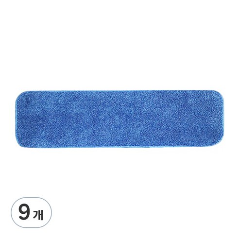 월드크린 극세사 밀대걸레 루프 패드, 9개