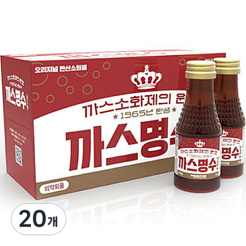까스명수 골드액, 75ml, 20개