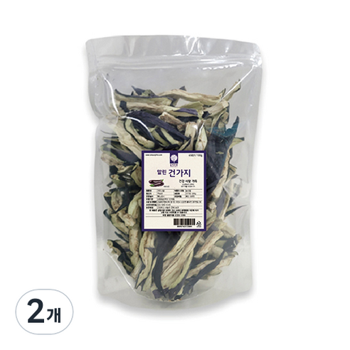 몸애조화 말린 건가지, 100g, 2개