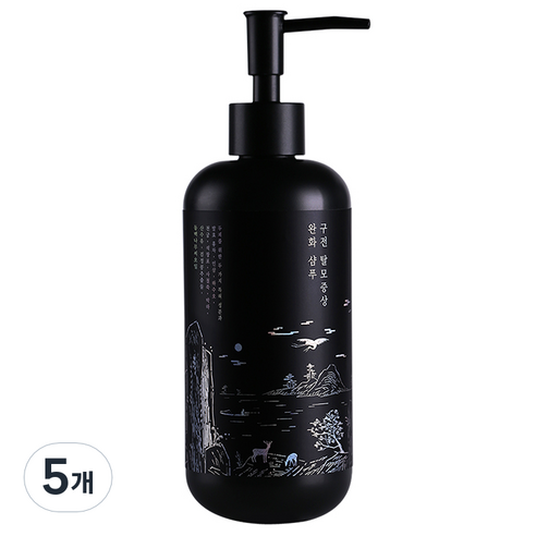 편강율 구전 탈모증상완화 샴푸, 500ml, 5개