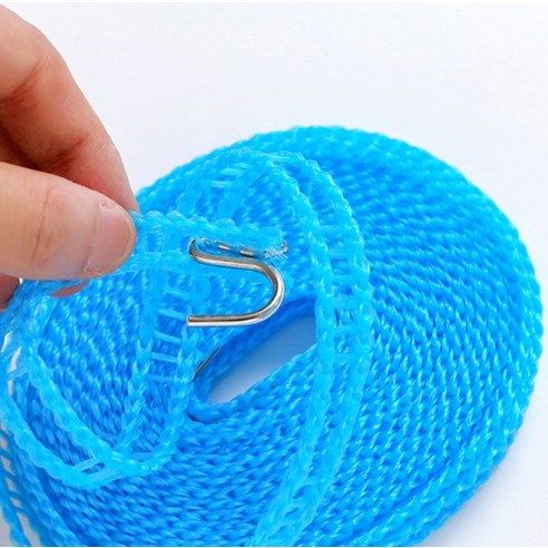 좁은 공간 빨래 고민 해결! 앞날앤 미끄럼방지 빨래줄로 뽀송하게!