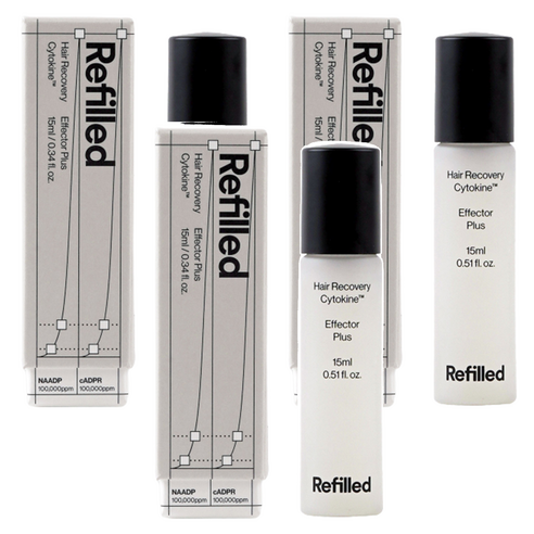 리필드 헤어리커버리 사이토카인 이펙터 플러스, 3개, 15ml
