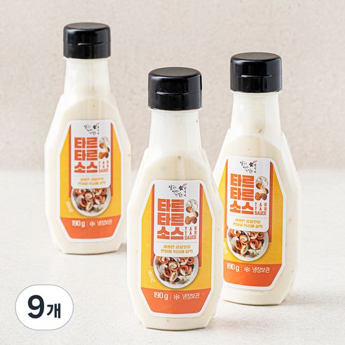 잘식비 타르타르 소스, 190g, 9개