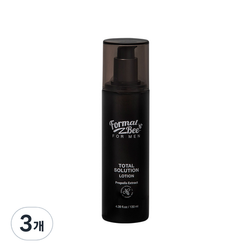포멀비 포맨 토탈솔루션 로션, 3개, 130ml