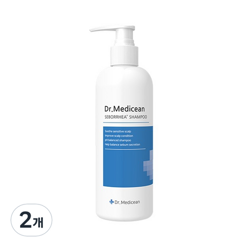 닥터메디션 세보레아 샴푸 지성 두피용, 300g, 2개