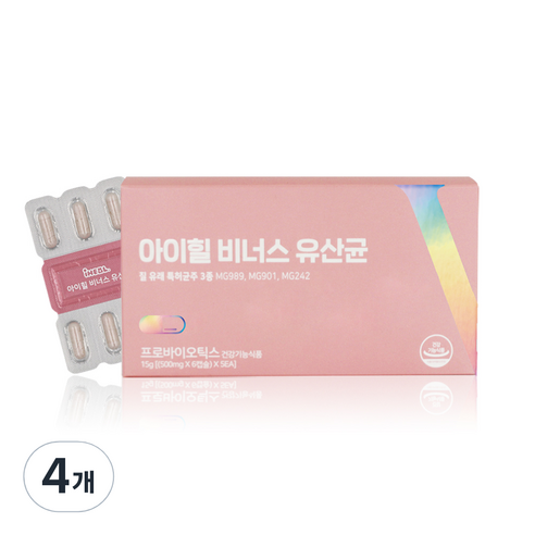 아이힐 비너스 유산균 15g, 30정, 4개