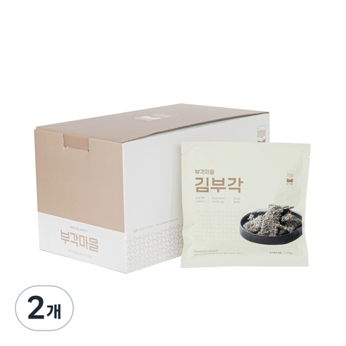 황소김부각 부각마을 김부각 10p, 200g, 2개 Best Top5 황소김부각 부각마을 김부각 10p, 200g, 2개 Best Top5