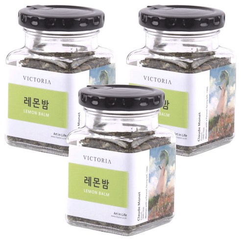 빅토리아 레몬밤 허브차, 22g, 3개, 1개입