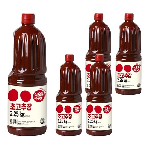 식자재왕 초장, 2.25kg, 5개