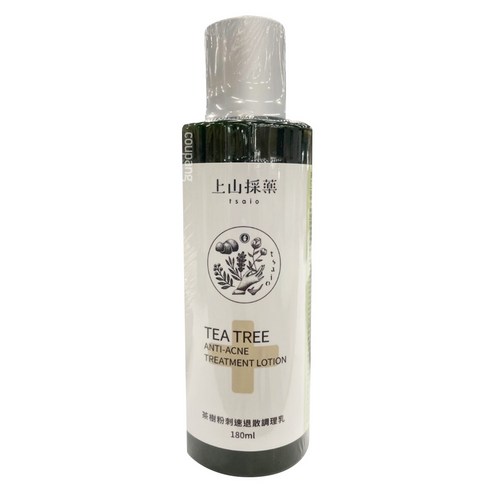 INTL:上山採藥 INTL:tsaio INTL:tea tree INTL:anti-acne treatment lotion INTL:茶樹粉刺速退散調理乳 INTL:增加肌膚防護力 INTL:有機茶樹精油 INTL:抗菌成分 生活用品 日用品