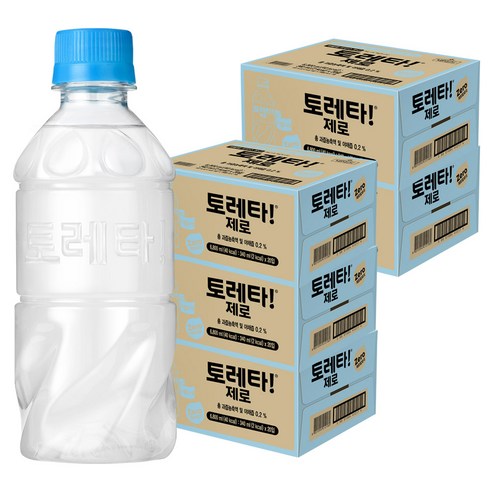 토레타 제로 무라벨 이온음료, 340ml, 100개