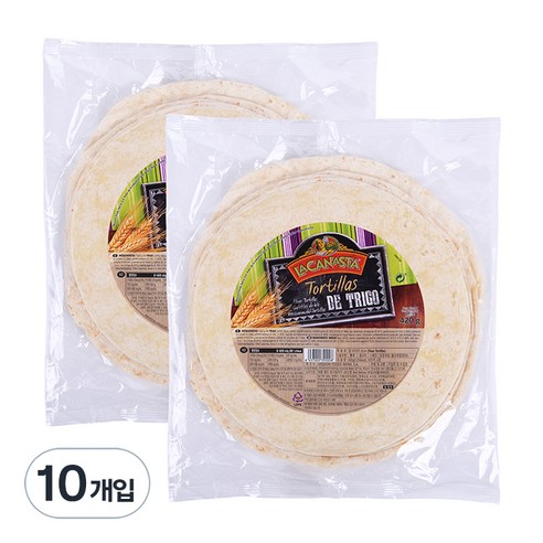 아즈테카 밀 또띠야 25cm, 420g, 10개입