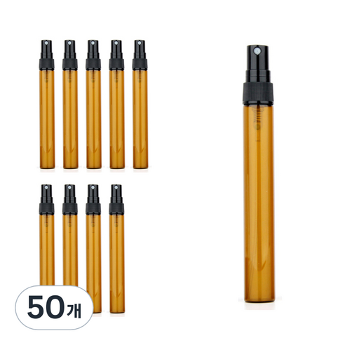 차광 향수 공병 10ml, 검정, 50개