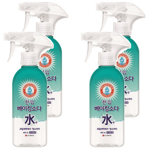 한입 베이킹소다수 주방세제, 4개, 400ml