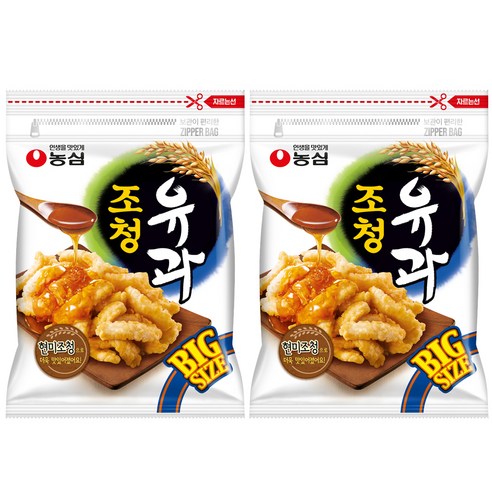 농심 조청유과, 320g, 2개