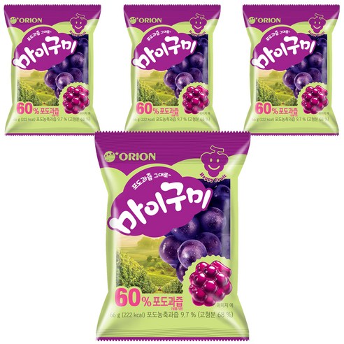 마이구미, 66g, 4개