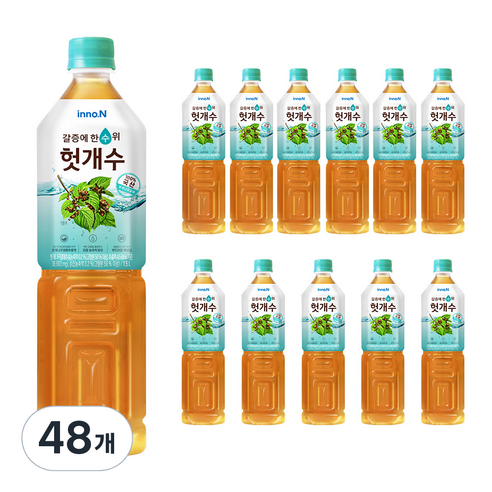 CJ헬스케어 헛개수, 1.5L, 48개