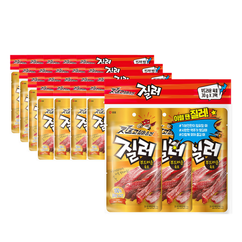 질러 부드러운 육포 30g x 3p, 20세트