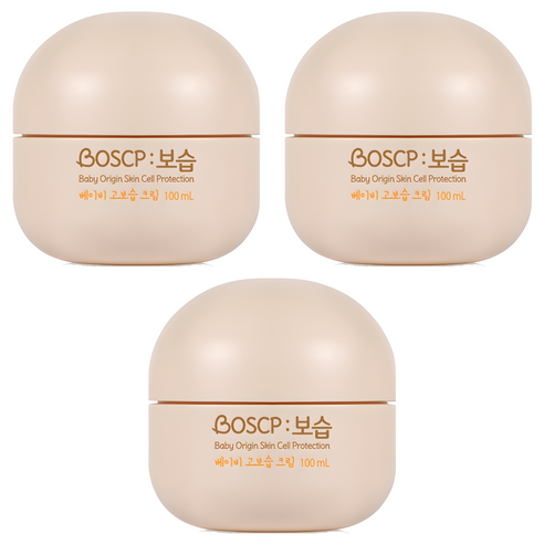 보습 베이비 고보습 크림, 100ml, 3개