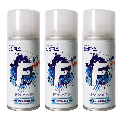 신신파스 에어 F MINI 스프레이파스 100ml, 1개입, 3개