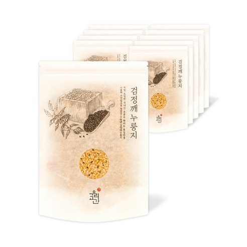 우리곡간 검정깨누룽지, 120g, 10개