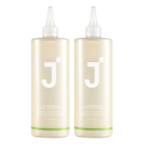 제이숲 카밍 세라 가려운 두피 헤어 식초 스칼프, 500ml, 2개