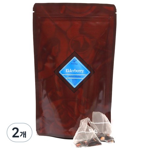 다질리언_엘더베리 리필 60g 30티백, 2g, 2개