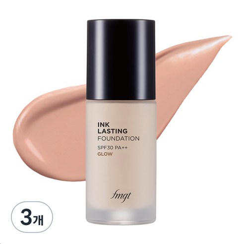 fmgt 잉크래스팅 파운데이션 글로우 30ml, V203 내추럴 베이지, 3개