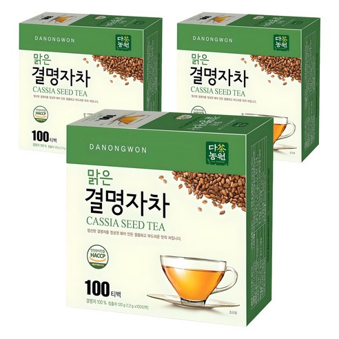 다농원 맑은결명자차, 1.2g, 100개입, 3개