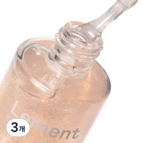 르멘트 다즐링 네일 하드너, 3개, 14ml
