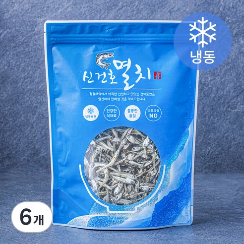 신건호멸치 볶음멸치 조림 반찬용 (냉동), 6개, 150g