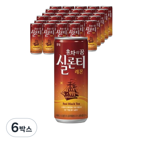 롯데칠성음료 실론티 레몬, 240ml, 180개