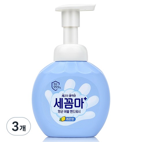 온더바디 세꼼마 항균 버블 핸드워시 레몬향, 250ml, 5개