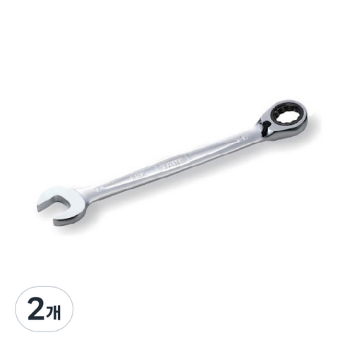토네 리버시블 기어렌치 RMR-14 14mm, 2개