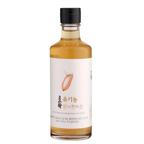 고스락 유기농 발아 현미 식초, 300ml, 5개