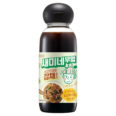 새미네부엌 쇠고기 야채 잡채소스, 360g, 1개