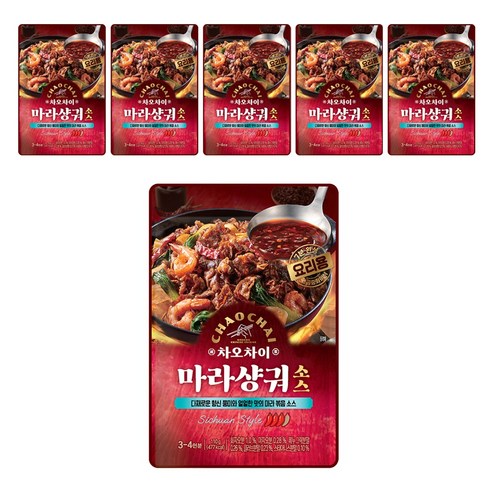 차오차이 마라샹궈 소스, 110g, 6개