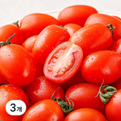 대추 방울 토마토, 750g, 3팩