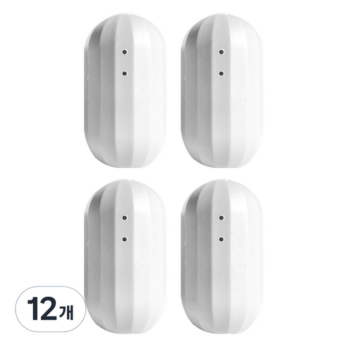 코끼리리빙 자동 변기 세정제 화이트, 230g, 12개