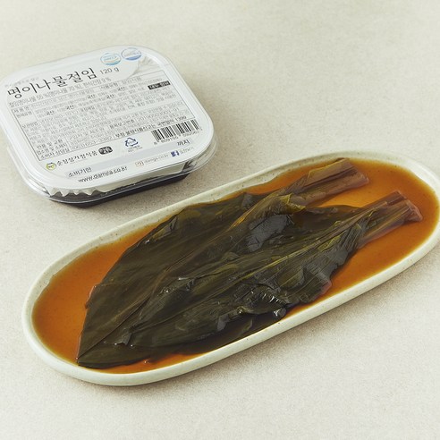 담가 한식간장으로 담근 명이나물절임, 120g, 1개