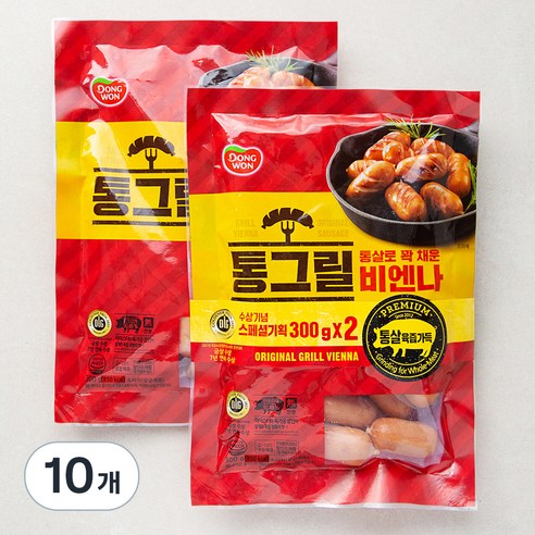 동원 통그릴비엔나, 300g, 10개